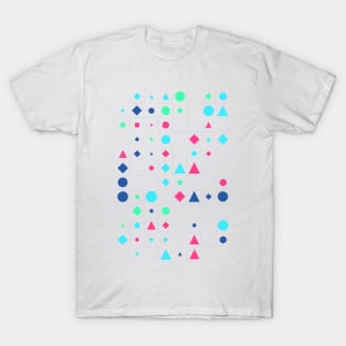 Amazing Geometric Animated Shape Pattern #1 T-Shirt